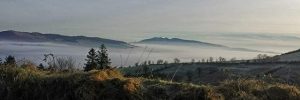 Ballyhoura mountains cloud inversion